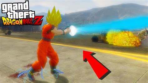 Dragon Ball Z Kamehameha Gta 5 Mods Youtube