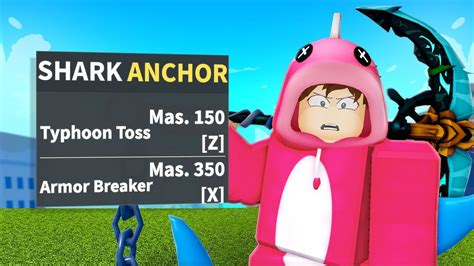 I Mastered The Shark Anchor In Blox Fruits Youtube