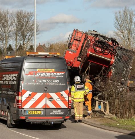 Excavator Falls Off Trailer Demolition News