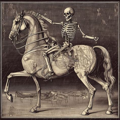 Skeleton Riding Horse Stock Illustrations – 50 Skeleton Riding Horse Stock Illustrations ...