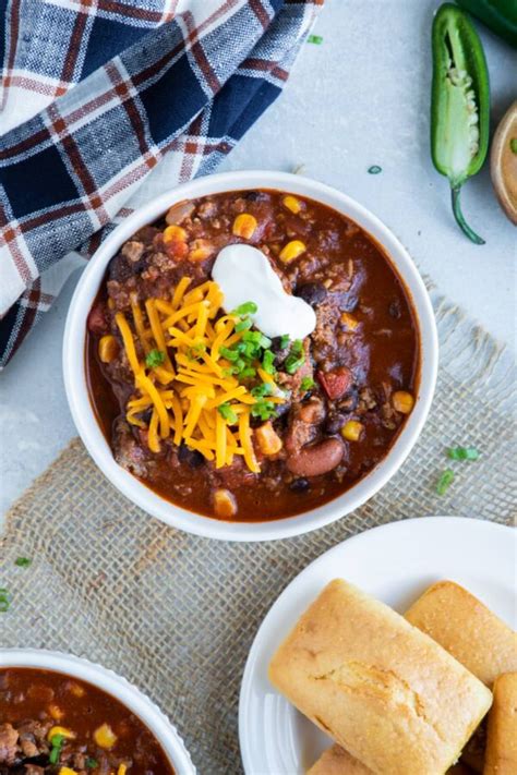 The Best Slow Cooker Chili Recipe Step By Step Instructions My Dominican Kitchen