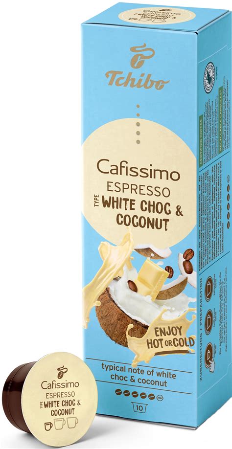 Kapsu Ki Tchibo Cafissimo Espresso White Choc Coconut Szt