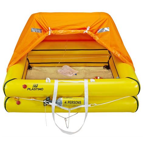 Plastimo Cruiser Standard Life Raft 4 6 Person Life Raft Professionals