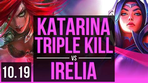 Katarina Vs Irelia Mid Rank 6 Katarina 1 5m Mastery Points Euw