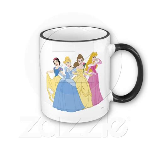 Four Princesses Disney Coffee Mug From Zazzle Disney Coffee Mugs