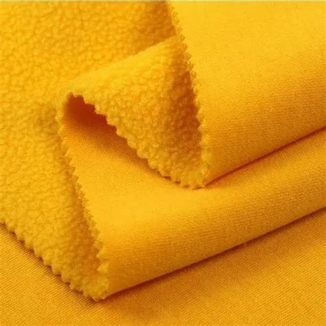 Poly Cotton Pc Fleece Fabric Multicolor Gsm At Kg In