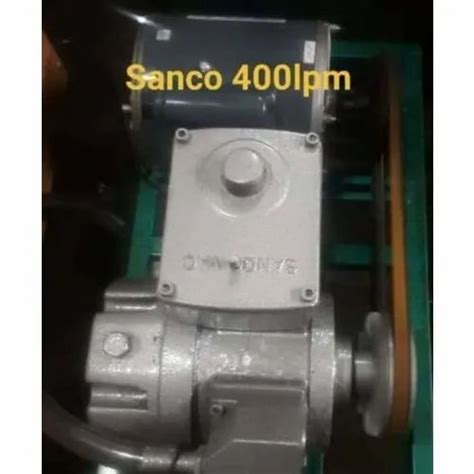 Sanco Double Stage Oil Lubricated Vacuum Pump Max Flow Rate Per