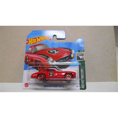 Mercedes Benz W Sl N Retro Racers Hot Wheels Bcn