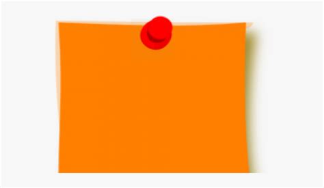 Clip Art Post It Clipart - Post It Clipart Orange, HD Png Download ...