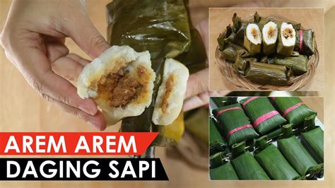 Resep Arem Arem Daging Sapi Cara Membuat Arem Arem Isi Daging Sapi