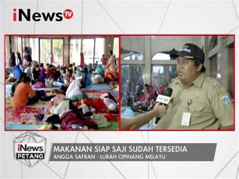 Live Report Mega Latu Jakarta Darurat Banjir Inews Petang