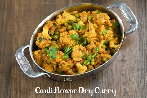 Cauliflower Dry Curry Gobi Curry Recipe Subbus Kitchen