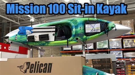 Pelican Mission 100 Sit In Kayak At Costco Youtube