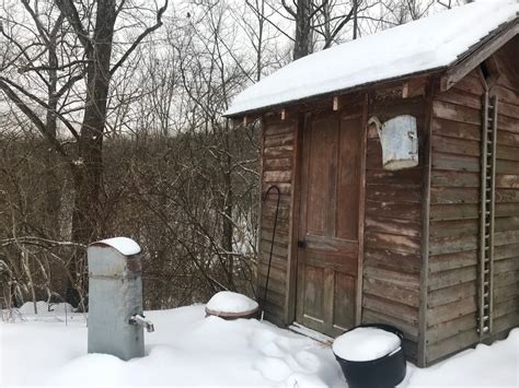 Outhouse, Gardens in Winter Wonderland – About Eating