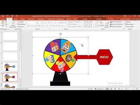 RULETA ANIMADA EN POWER POINT YouTube