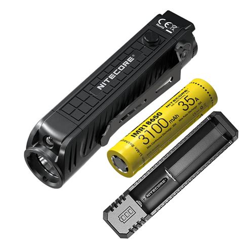 NITECORE linterna táctica P18 Unibody fundida a presión XHP35 HD LED