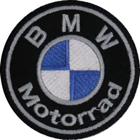 2042 Embroidered Badge Patch Sew On 75mmX75mm BMW MOTORRAD Patcholand