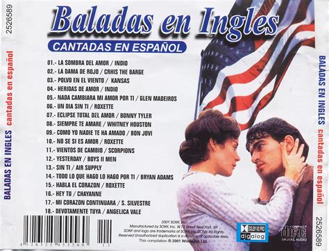 Baladas En Ingles Cantadas En Espa Ol Zona Bpm Se Al On Line