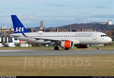 SE ROD Airbus A320 251N Scandinavian Airlines SAS Hugo