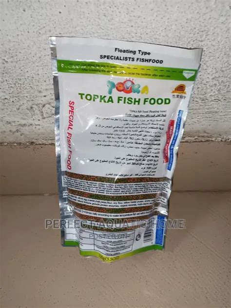 Topka Fish Feed 100g In Surulere Feeds Supplements And Seeds Perfect