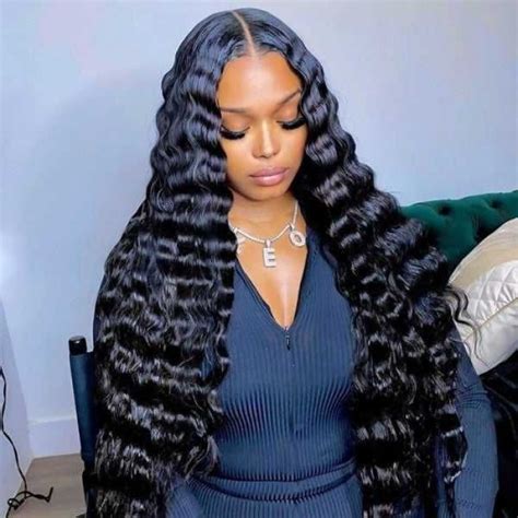 Loose Deep Wave Wear Go Wig Hd Lace Front 180 Density Glueless Wig