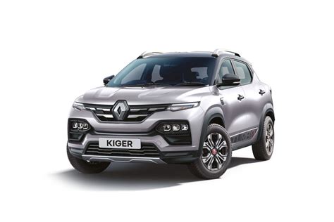 Renault Kiger Moonlight Silver With Black Roof Colour