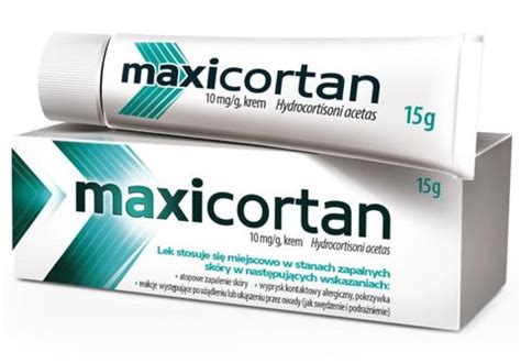 Maxicortan 10mg g krem 15g cena opinie dawkowanie skład i Apteka pl