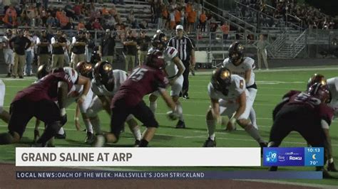 Under The Lights Grand Saline Vs Arp Youtube