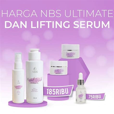 Jual Nbs Paket Ultimate Serum Shopee Indonesia