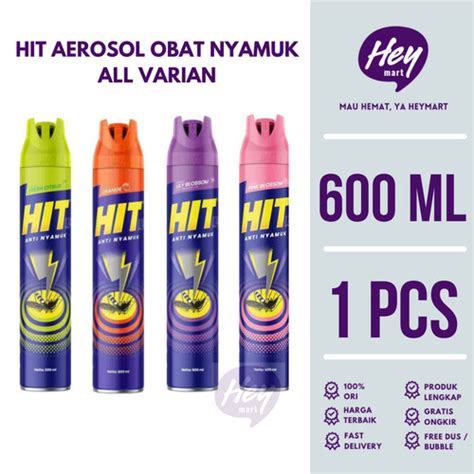 Jual Hit Ml Ml Bonus Aerosol Semprot Obat Nyamuk Baygon