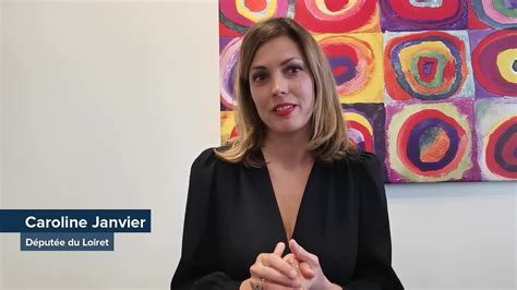 Entretien Avec Caroline Janvier D Put E Du Loiret Youtube