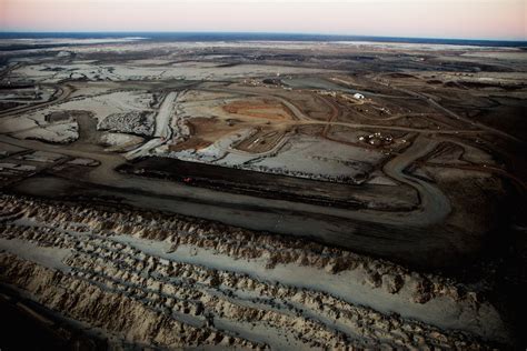 The Alberta tar sands. Canada’s oil costs more than it makes