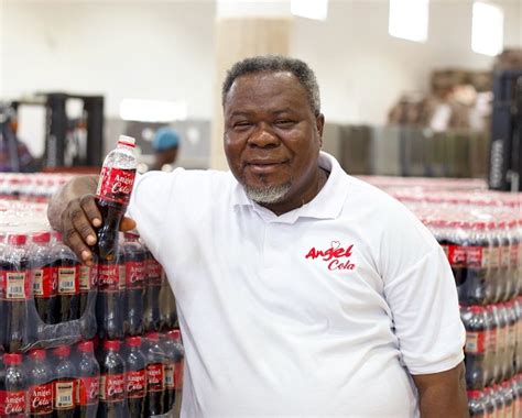 Dr Kwaku Oteng Unveils Angel Cola Beverage