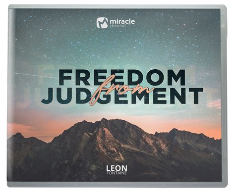 Freedom From Judgement Audio Download | Leon Fontaine