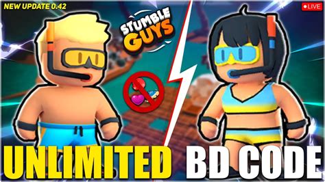 Skin War Unlimited Block Dash Codes Stumble Guys Live Live