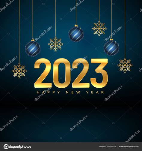 New Year Eve 2023 Occasion Background Christmas Decorative Elements ...