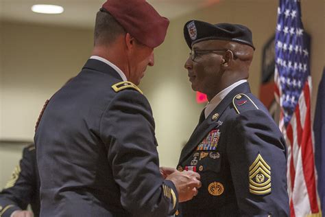 Command Sgt Maj Bryant Lambert Returns To The Nd To Say Farewell