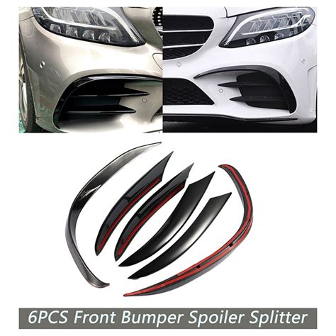 2pcs Vent Fender Trim Emblem Blade Logo V8 BITURBO 4MATIC For Mercedes