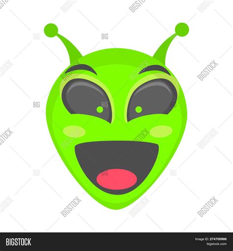 Alien Face Emoji. Image & Photo (Free Trial) | Bigstock