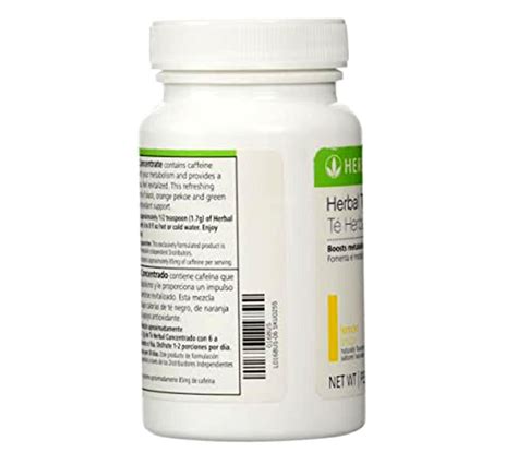 Herbalife Herbal Tea Concentrate Lemon Oz