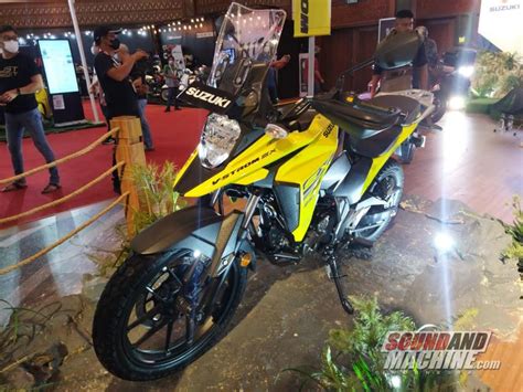 Hadirkan Dua Motor Terbaru Suzuki Usung Tema Adventure Di Pameran IMOS