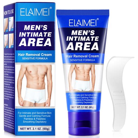 Mens Intimate Hair Removal Cream Effective For Body Underarm Chest