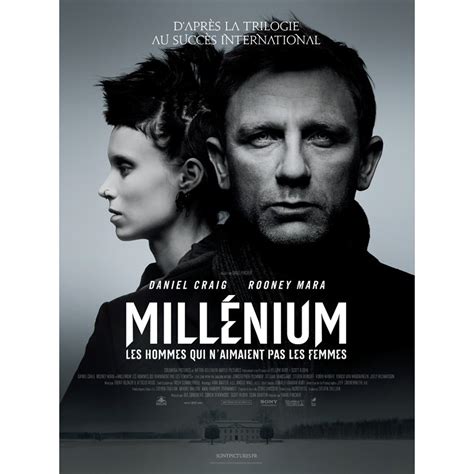 Film Millenium Les Hommes Qui N Aimaient Pas Les Femmes Affiche Neuve