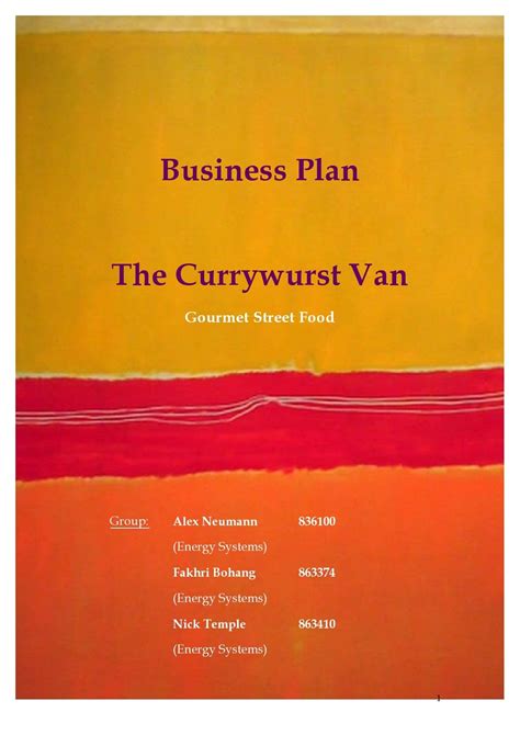 29 Proven Food Truck Business Plans PDF Word TemplateArchive