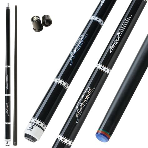 PREOAIDR 3142 XINGBAO Billard Pool Cue Maple Carbon Shaft Black