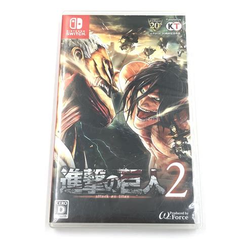 Yahooオークション Ah G11 進撃の巨人2 Nintendo Switch ソフト ニ