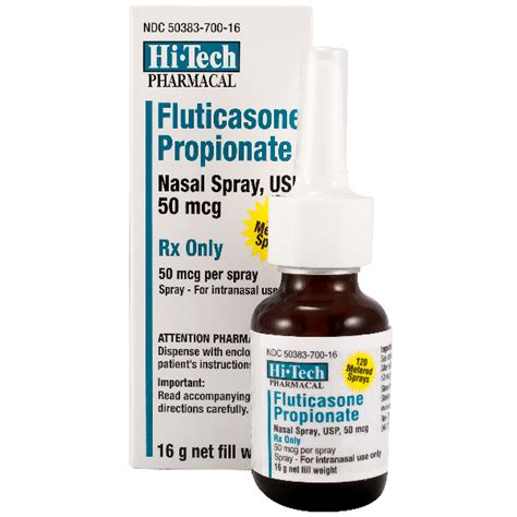 Fluticasone Propionate 50mcg Rx Products