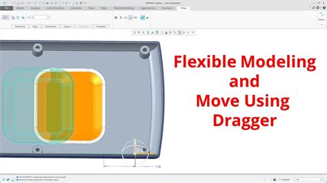 Creo Parametric Flexible Modeling Extension Fmx Direct Modeling