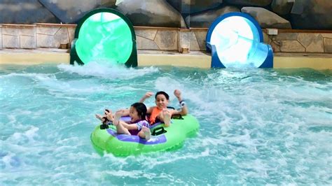 Alberta Falls Single And Double Tube Ride At Great Wolf Lodge Youtube