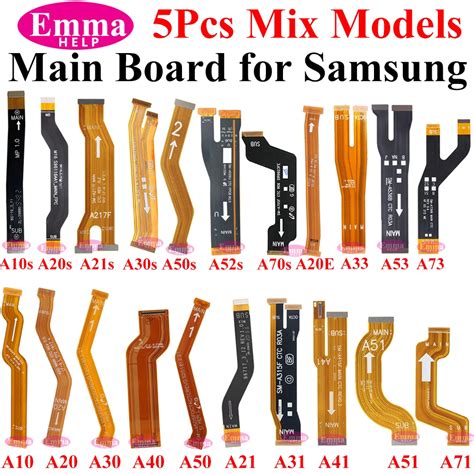 Pcs Mix Models Mainboard Flex Cable For Samsung A S A A S A A